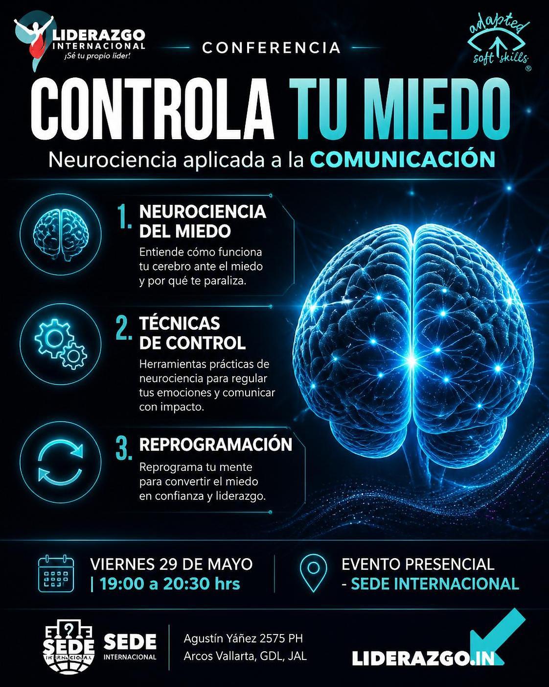 Controla Tu Miedo: Neurociencia aplicada a la comunicación