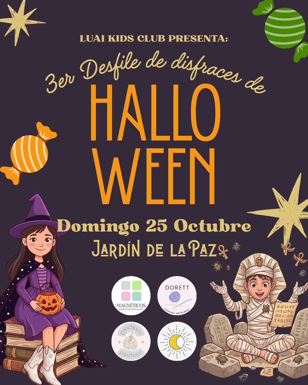 3er Desfile de Disfraces de Halloween x LUAI KIDS CLUB