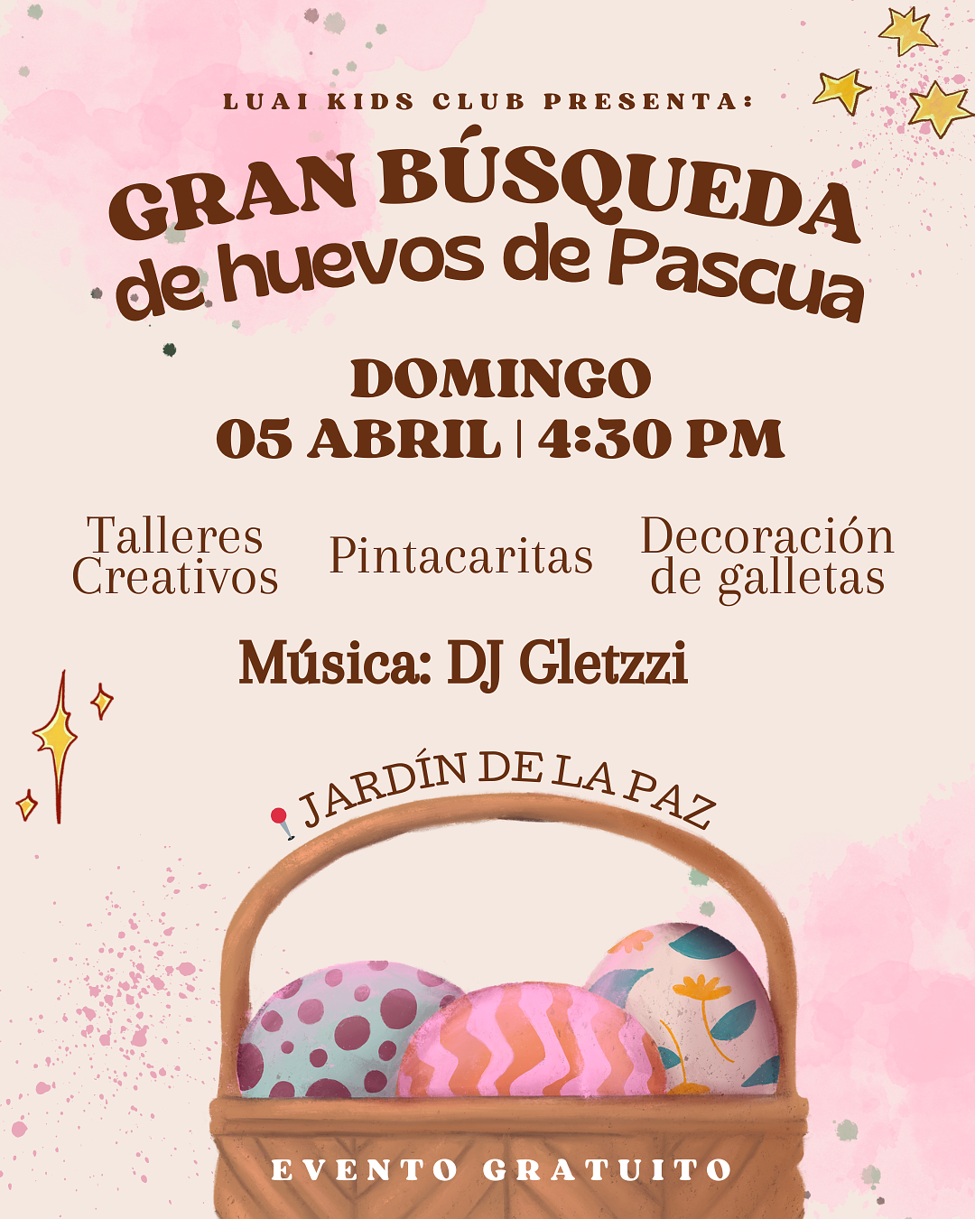 GRAN BÚSQUEDA DE HUEVOS DE PASCUA 2026